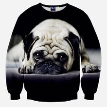 Load image into Gallery viewer, Cloudstyle 2018 3D Animal Print Sweatshirt Men Cute Dog Funny Pug 3D Full Print Jumpers Streetwear Pullover Tops Harajuku