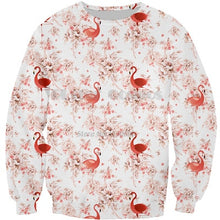 Load image into Gallery viewer, 3D Full Print Sweatshirts Men Women Swan Flamingo Pullovers Unisex Hoodies Bird Flower Grass Streetwear Tracksuits dropshipping