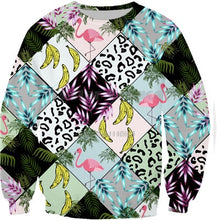 Load image into Gallery viewer, 3D Full Print Sweatshirts Men Women Swan Flamingo Pullovers Unisex Hoodies Bird Flower Grass Streetwear Tracksuits dropshipping