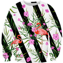 Load image into Gallery viewer, 3D Full Print Sweatshirts Men Women Swan Flamingo Pullovers Unisex Hoodies Bird Flower Grass Streetwear Tracksuits dropshipping
