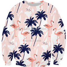 Load image into Gallery viewer, 3D Full Print Sweatshirts Men Women Swan Flamingo Pullovers Unisex Hoodies Bird Flower Grass Streetwear Tracksuits dropshipping