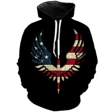 Load image into Gallery viewer, Liumaohua States Stades President 3D Full Print Hoodie Men / Women Badass Hoodie